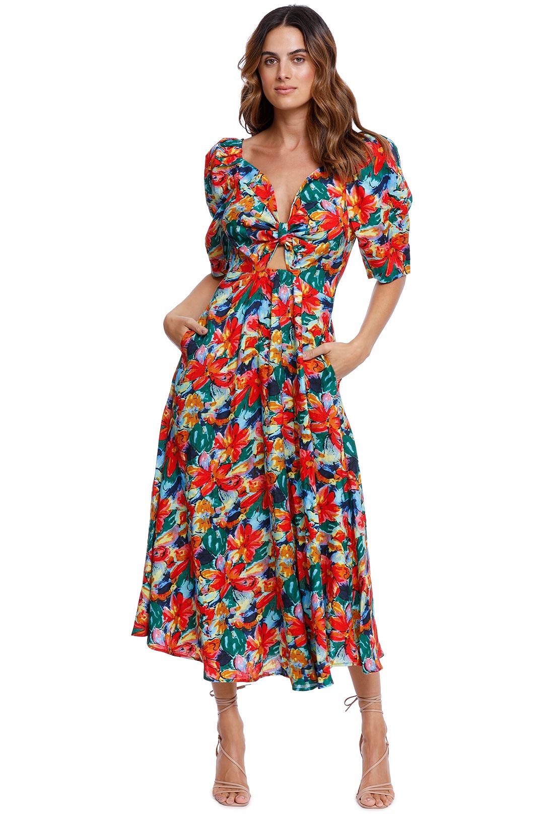 coast lexi wrap dress