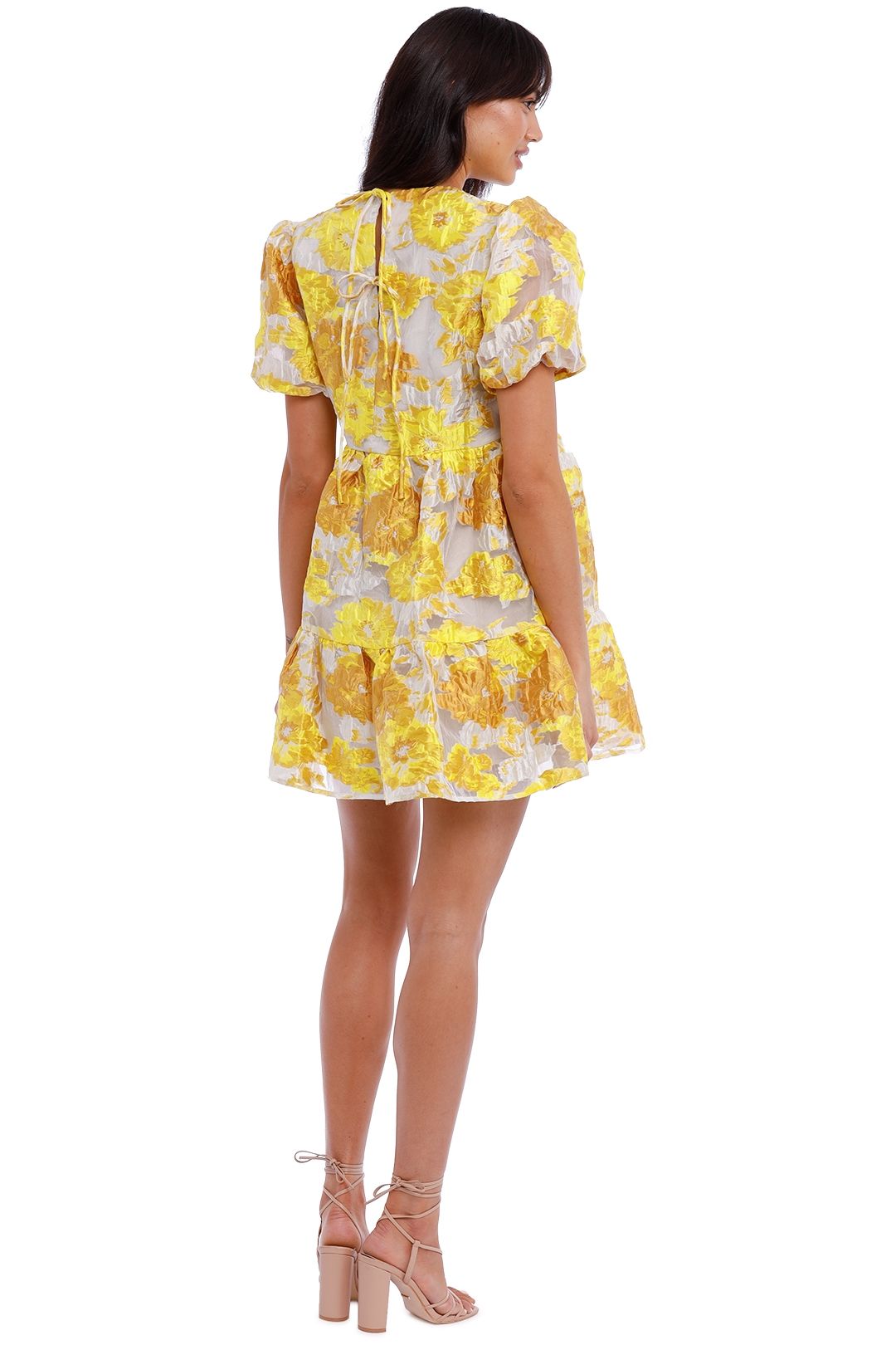 Elliatt Progressive Dress Marigold print
