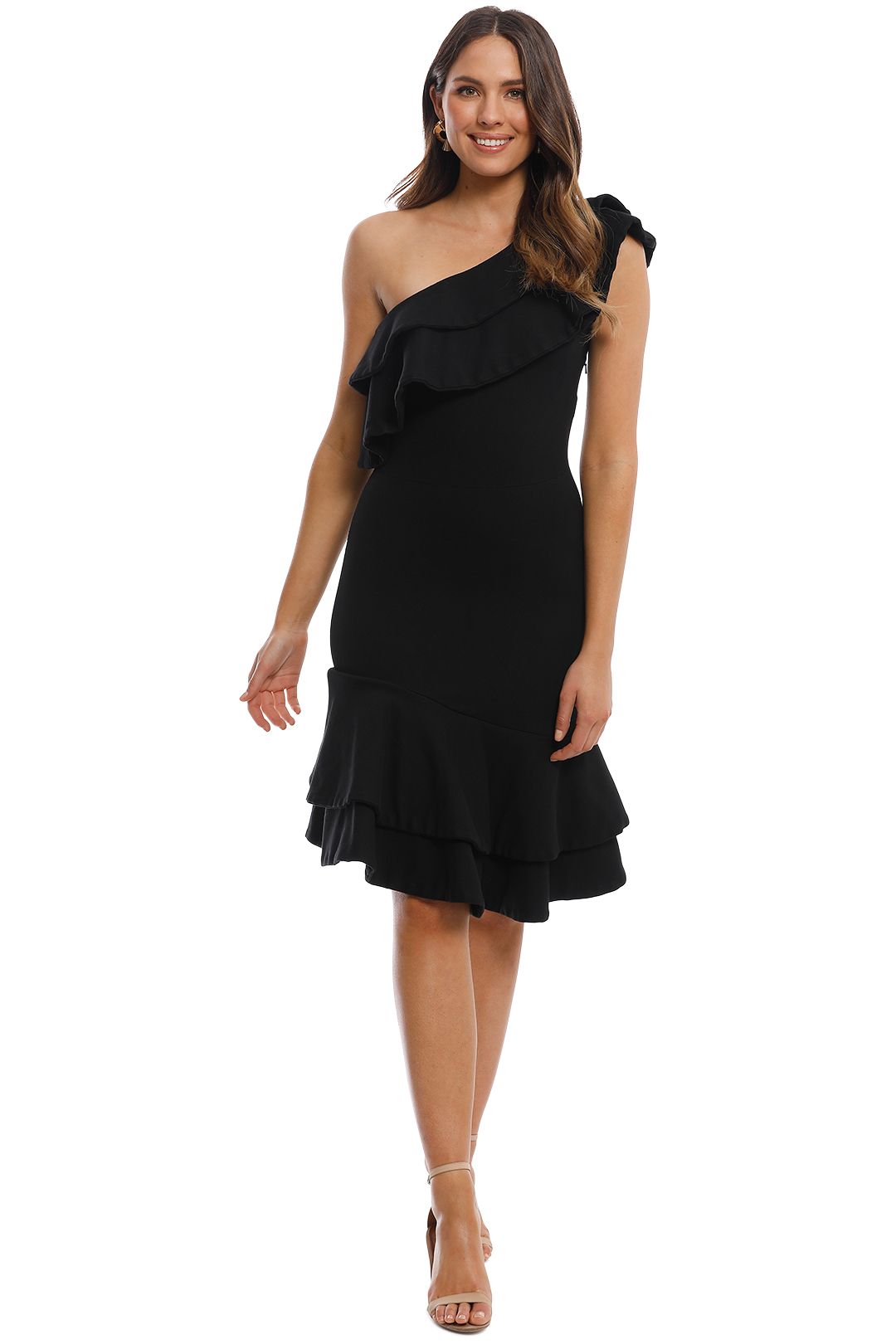Elliatt - Revel Dress - Black - Front