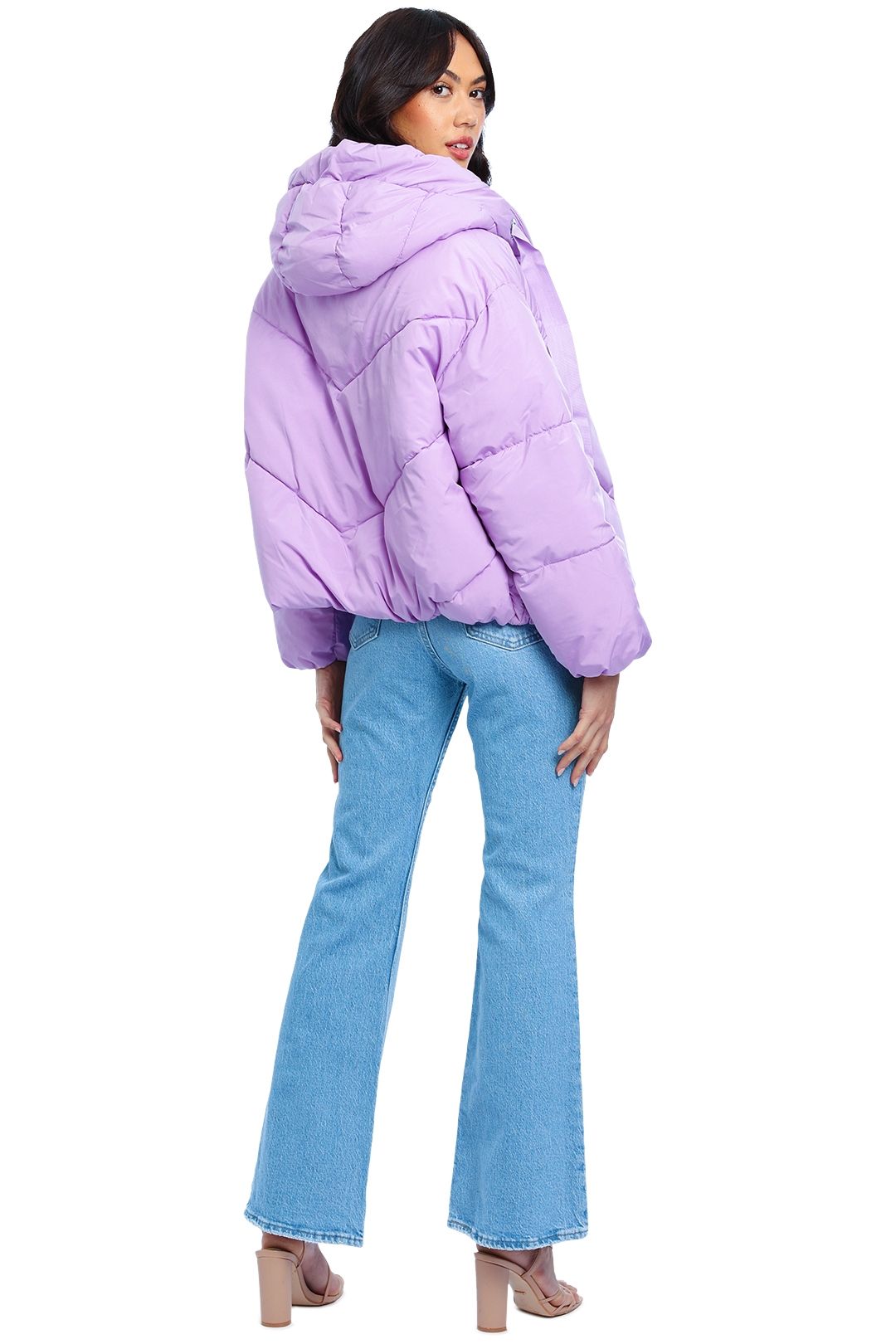 Esmaeé Fallon Puffer Jacket Lilac