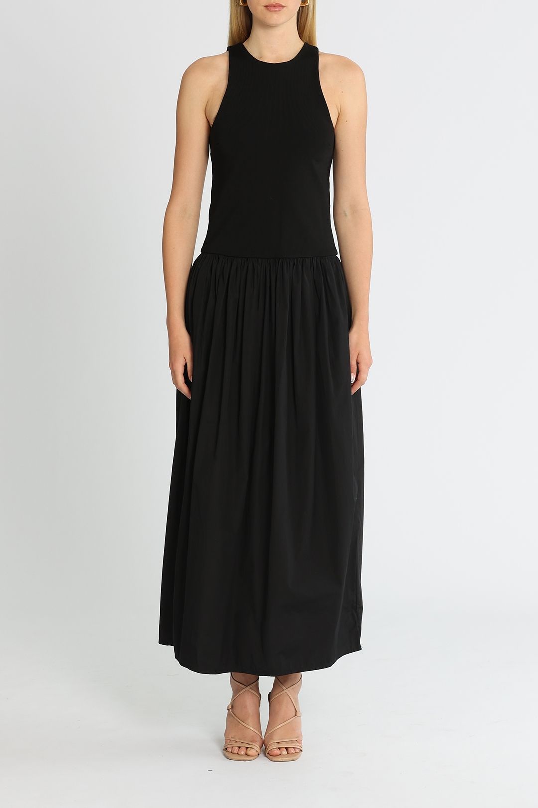 Esse Knit Contrast Maxi Dress