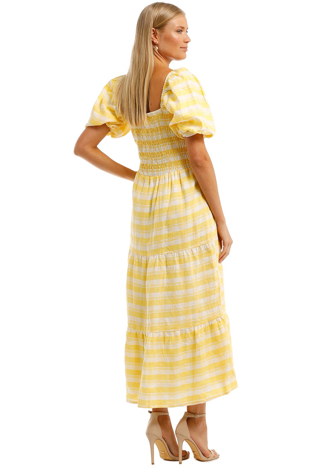 Faithfull-Gianna-Short-Sleeve-Midi-Dress-Back