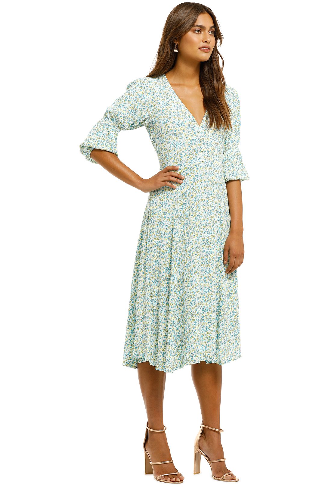 faithfull billie midi dress