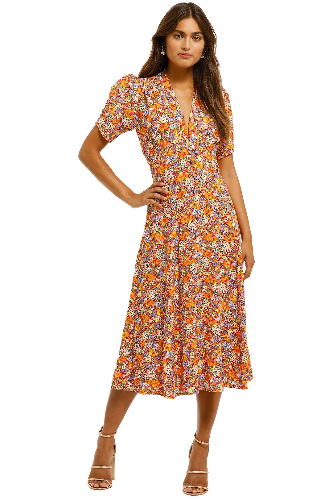 meadow wildflower midi h&m