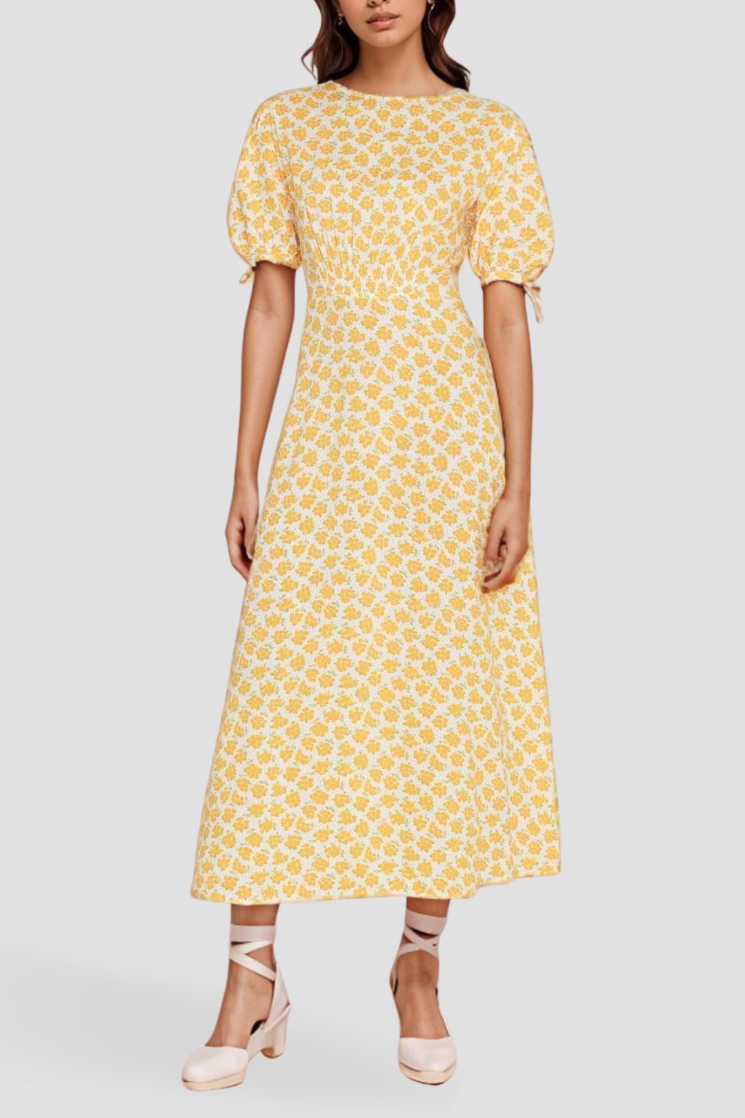 Faithfull Brida Midi Dress in Bette Floral