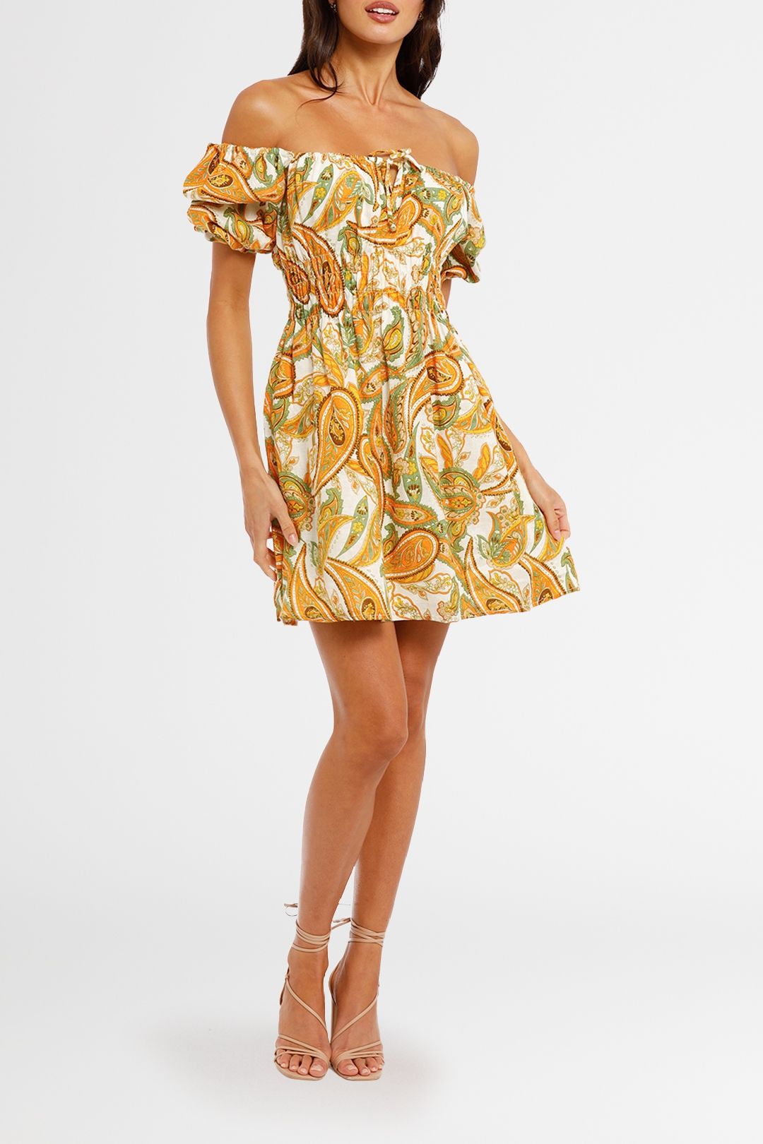 Faithfull Nikoleta Mini Dress balloon
