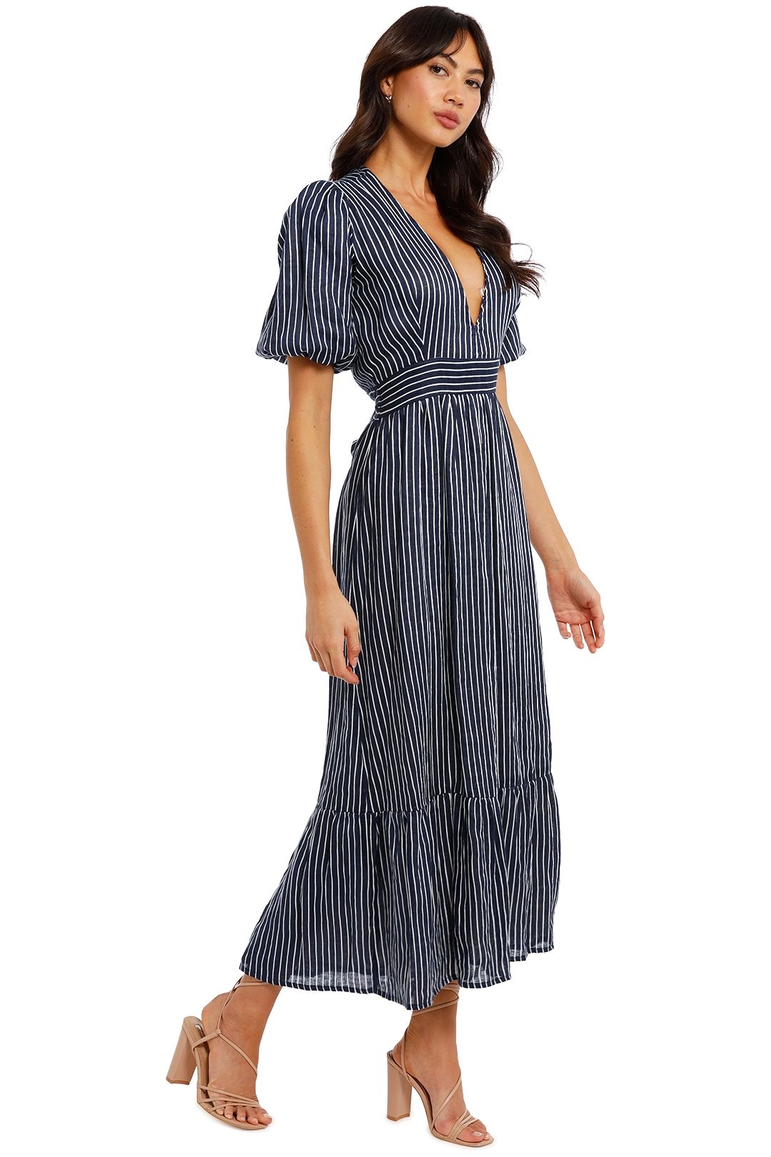 Faithfull Romilla Midi Dress stripe
