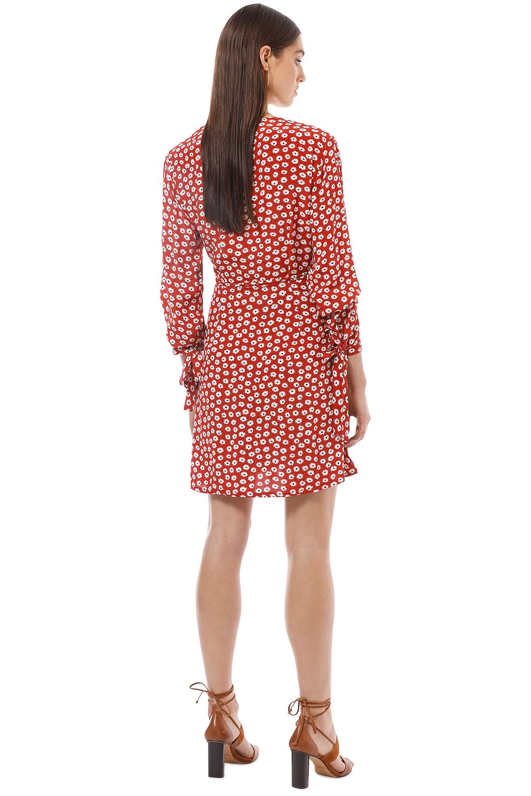 Faithfull the Brand - Poppy Dress - Red - Back
