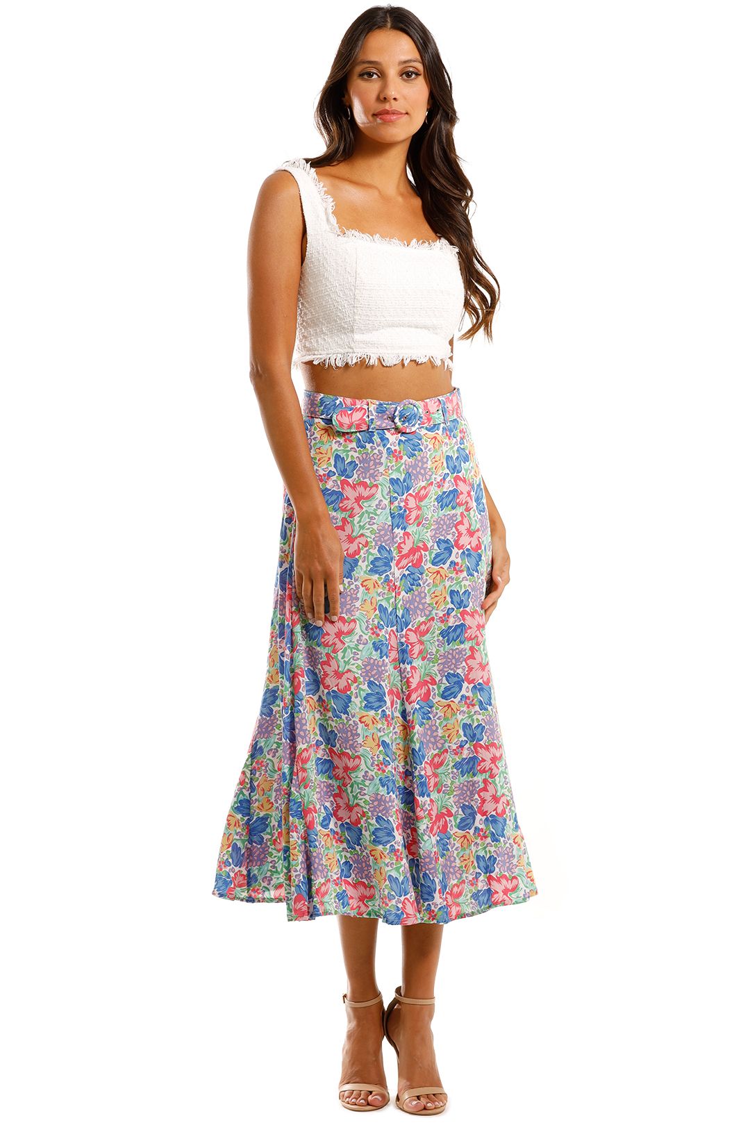 Faithfull Valensole Midi Skirt 