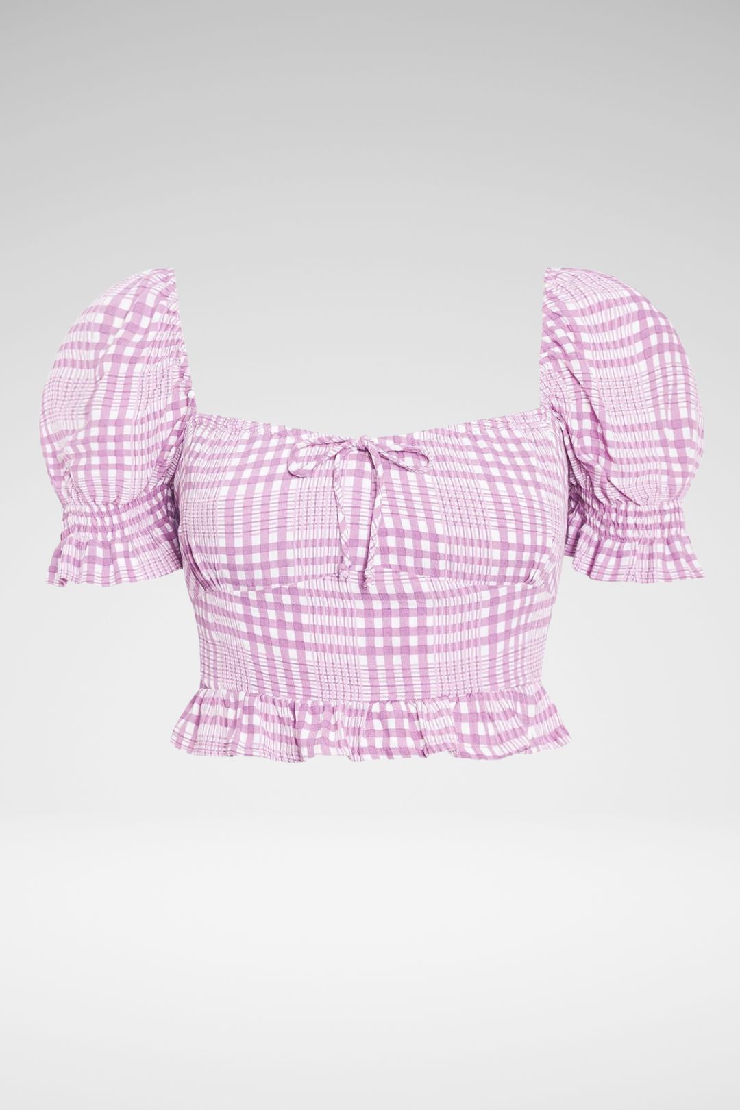 Faithfull Vaneda Top Djerra Check Iris