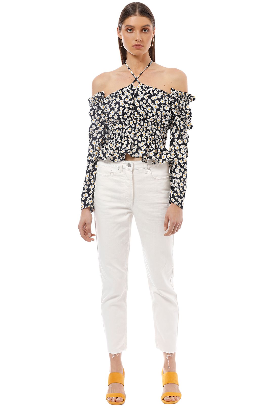 Finders Keepers - Bloom T1op - Navy - Front