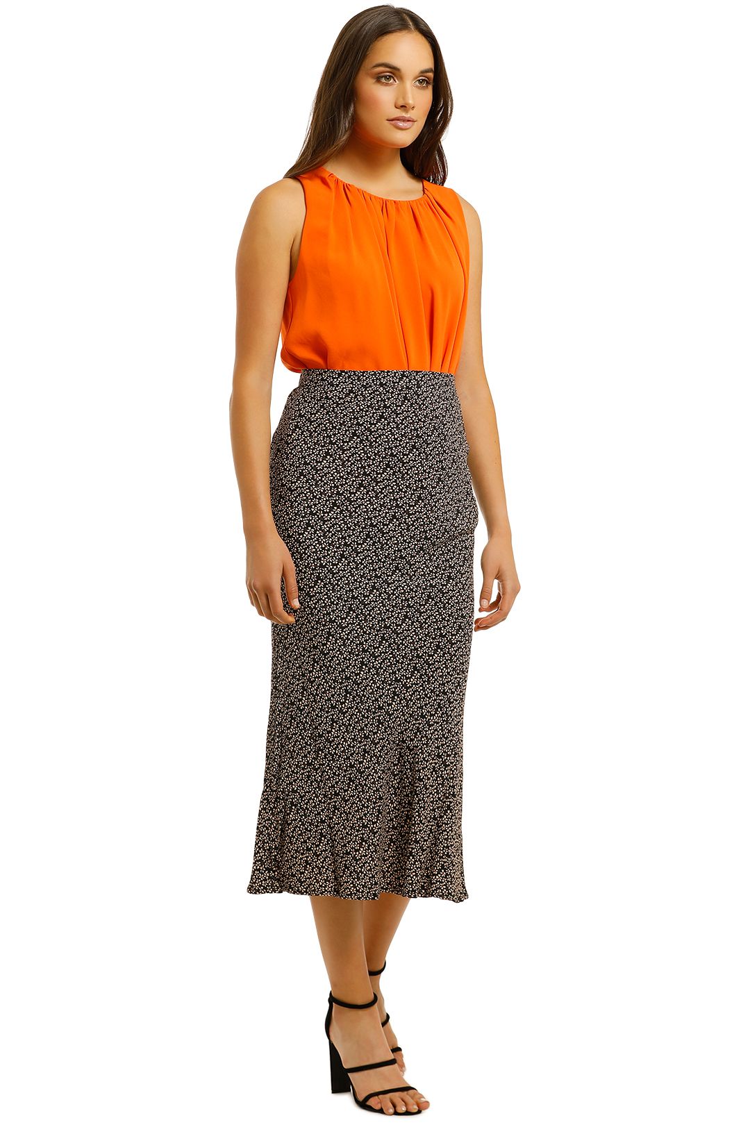 Alice Skirt In Blush Petals By Flynn Skye For Rent Glamcorner