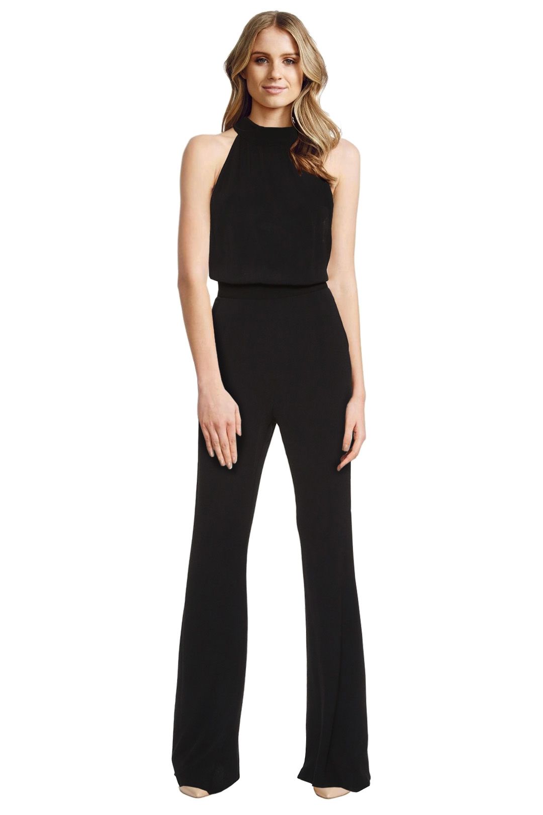 Flynn Skyne - Ava Jumpsuit - Black - Front