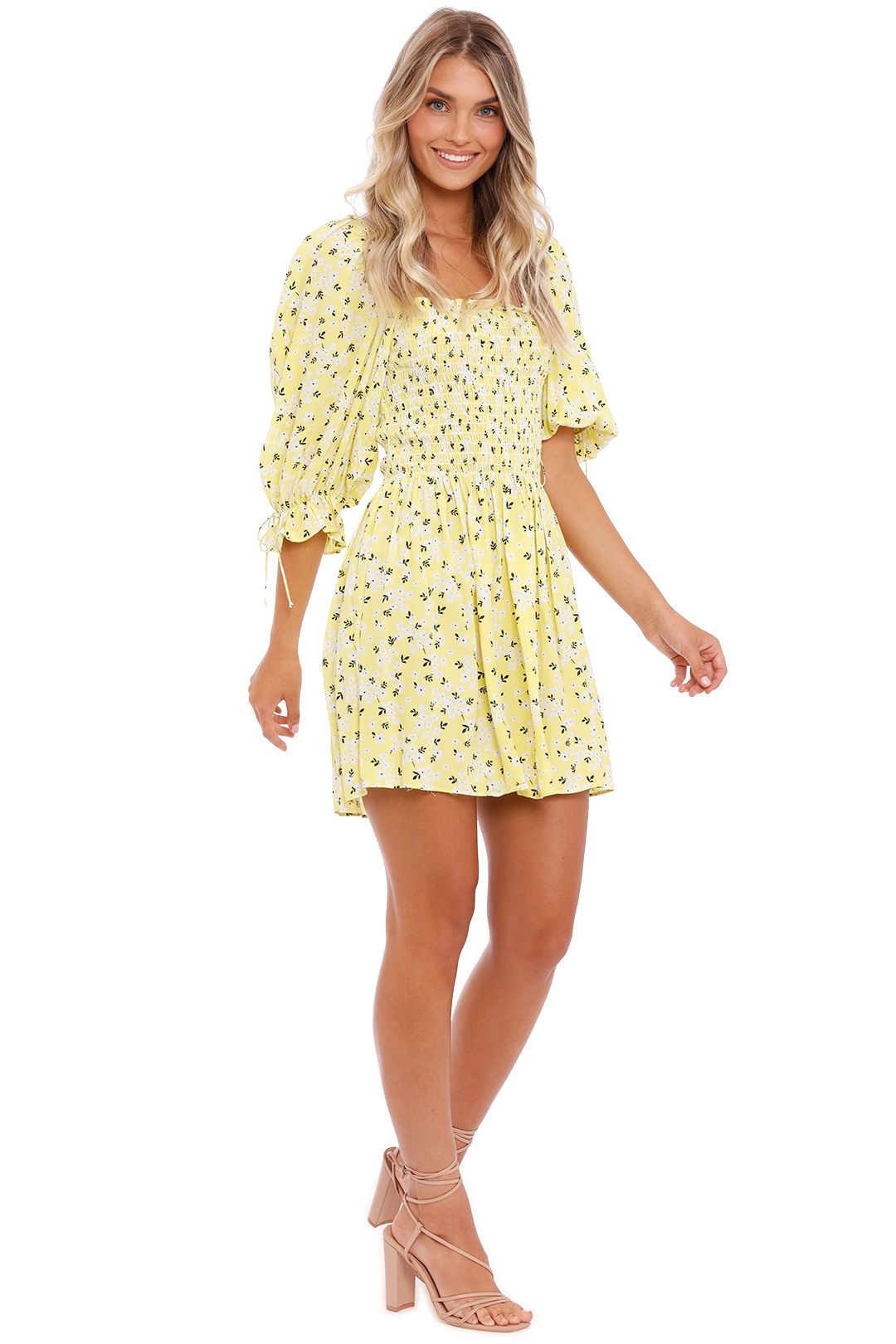 For Love and Lemons Chrysanthemum Mini Dress