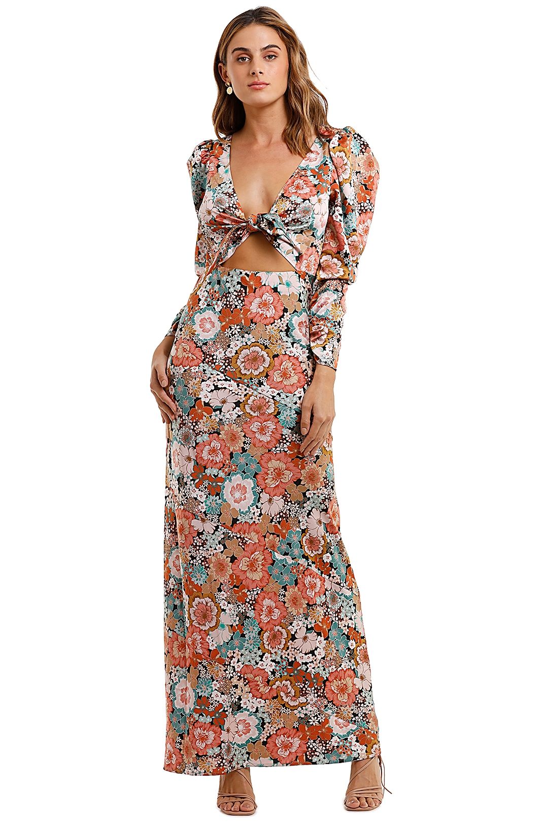 For Love and Lemons Polly Maxi Dress