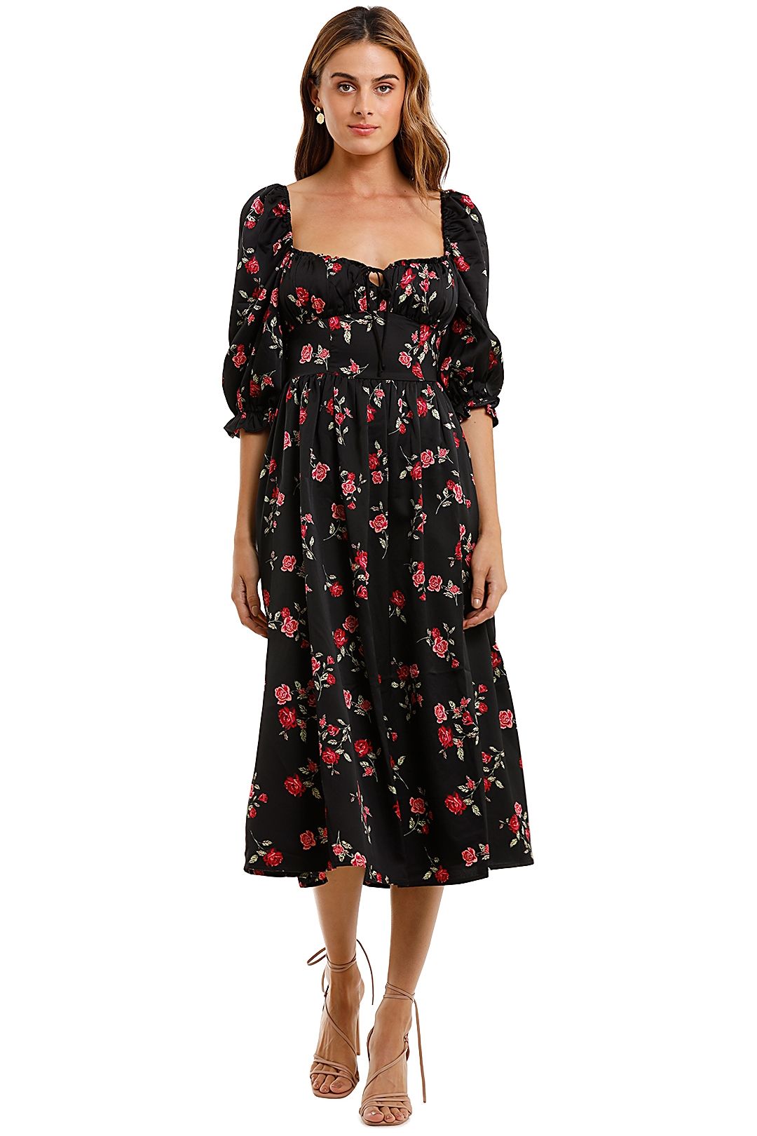 For Love and Lemons Rosie Maxi Dress