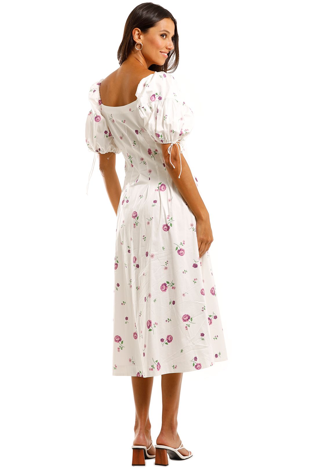Vinyl midi dress from violet ice