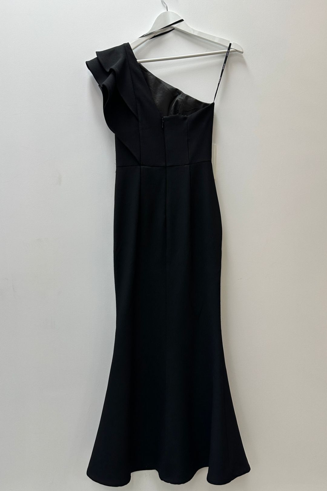 Sheike Free Fall Maxi Gown in Black