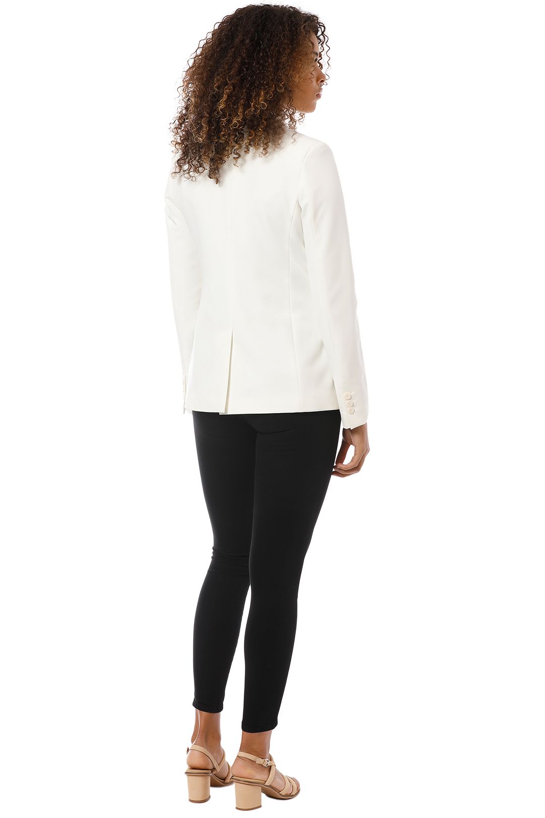 Friend of Audrey - Carine Blazer - White - Back