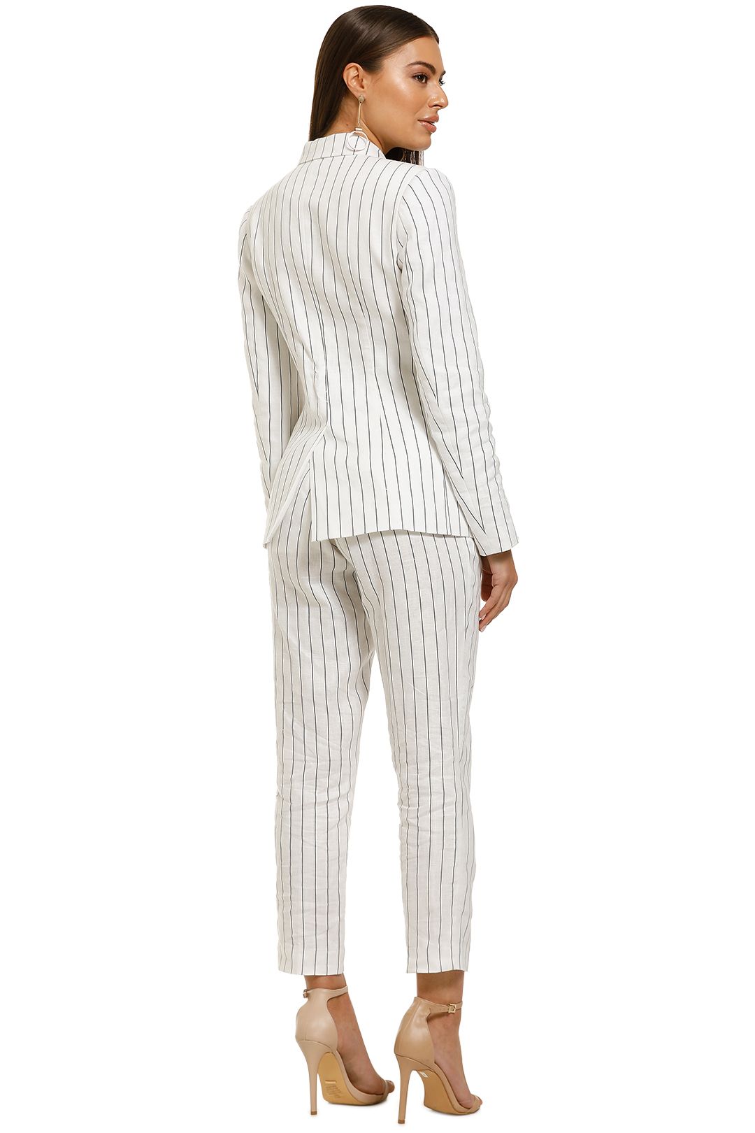 FWRD-The-Label-Cecilia-Jacket-and-Pant-Set-Black-White-Stripe-Back