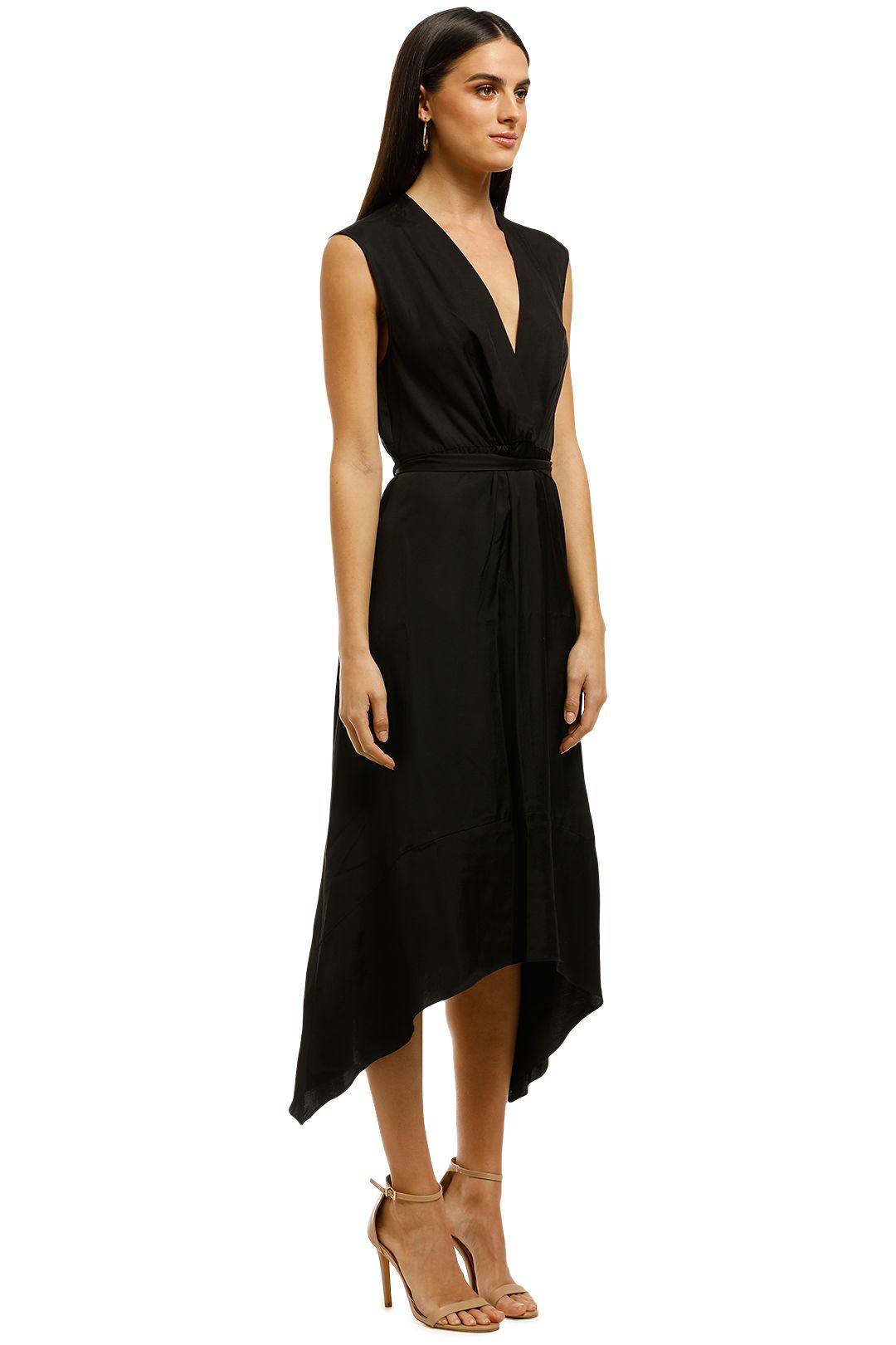 FWRD-The-Label-Leah-Dress-Black-Side