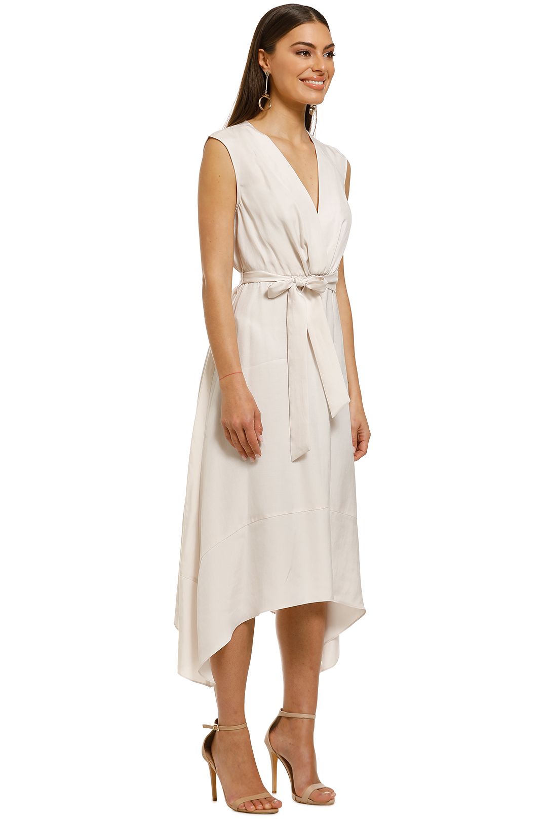 FWRD-The-Label-Leah-Dress-Cream-Side