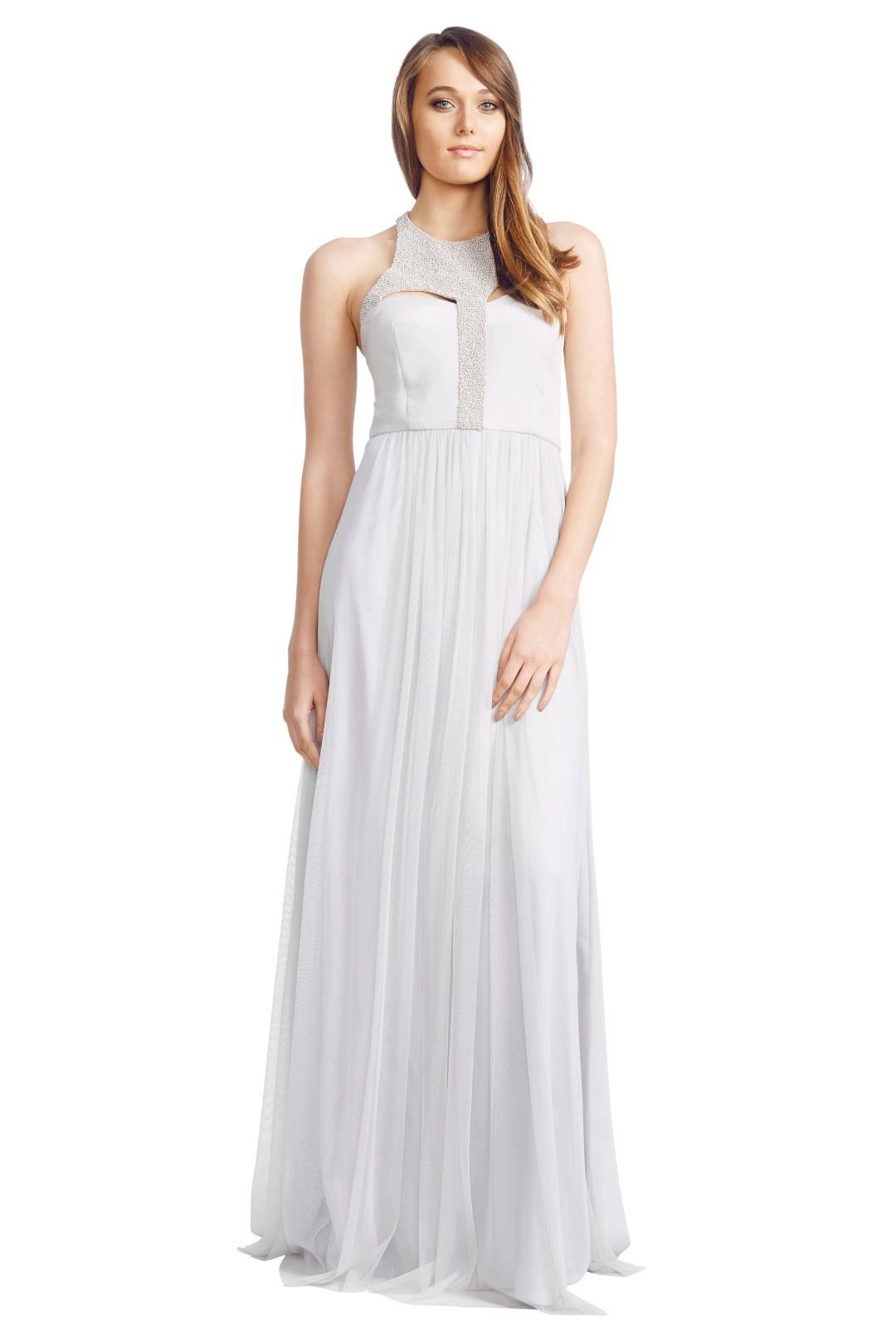George - Arianne Gown - Grey - Front