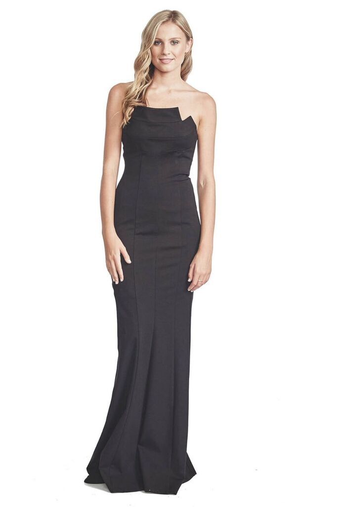 George - Gael Gown - Black - Front