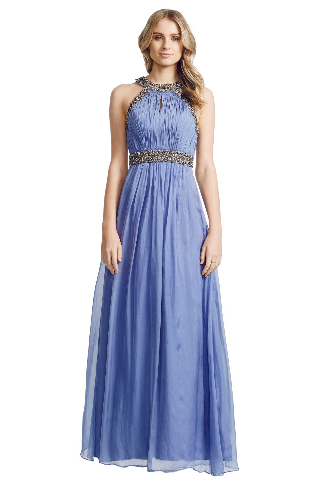 George - Lorrretta Gown - Blue - Front