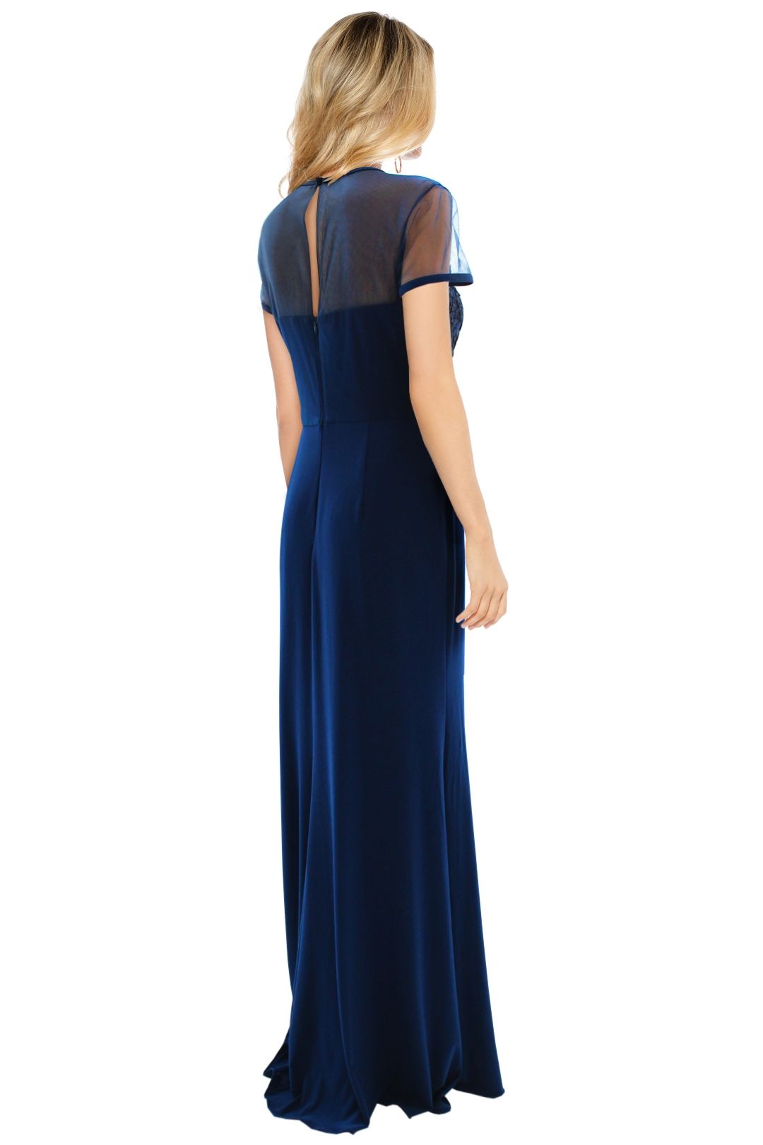 George - Seraphina Gown - Blue - Back