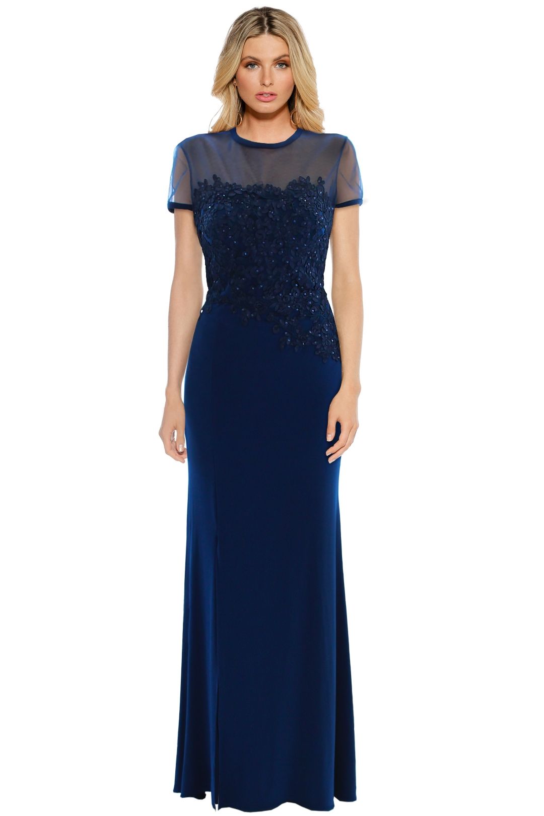 George - Seraphina Gown - Blue - Front