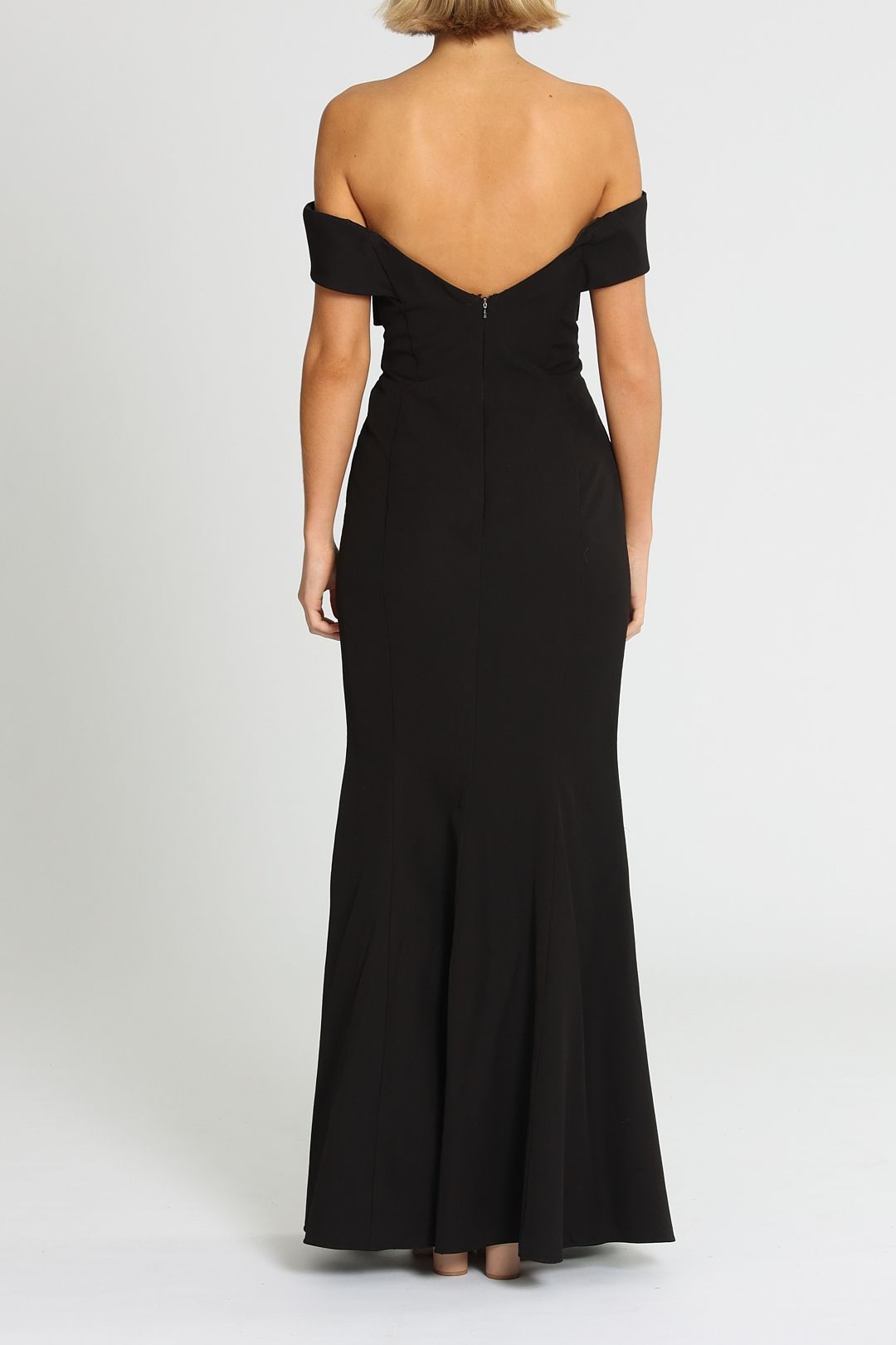 Jacinta Gown in Black by George for Rent | GlamCorner