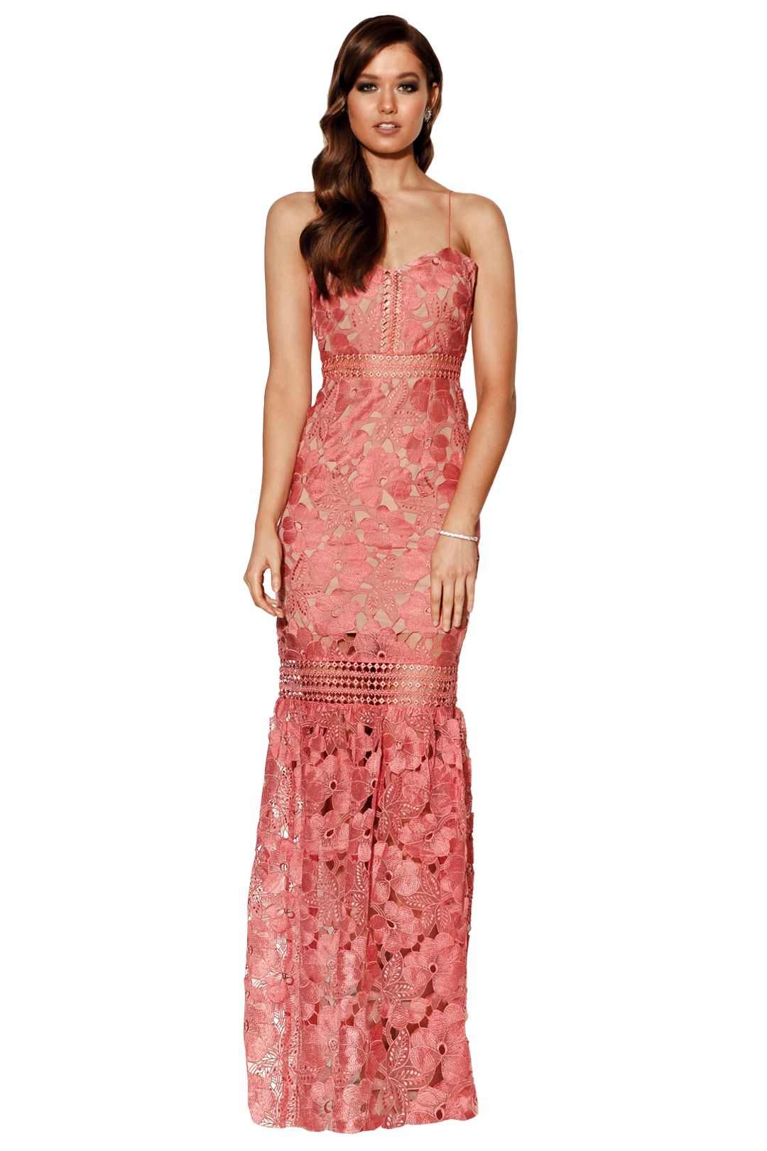 Grace and Hart - Serene Gown - Rose - Front