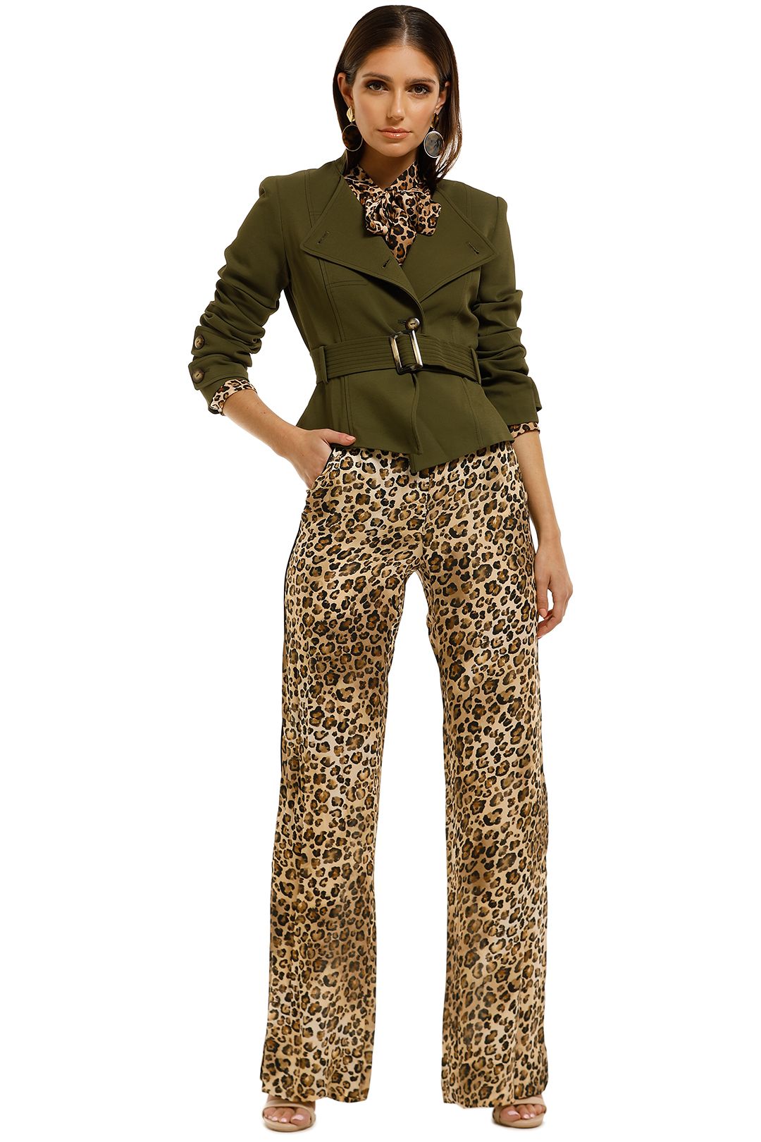 Ginger-and-Smart-Advocate-Jacket-Khaki-Front