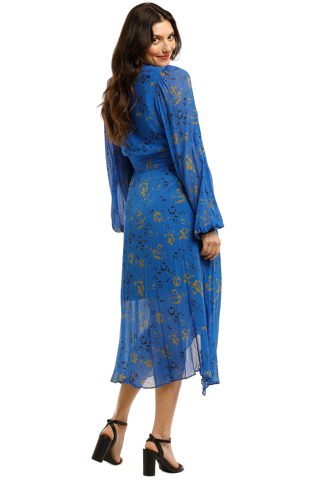 Aquiver Wrap Dress by Ginger and Smart 