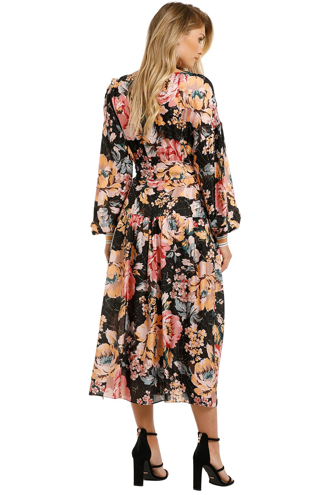 Ginger-And-Smart-The-Floral-Charts-Wrap-Dress-Back
