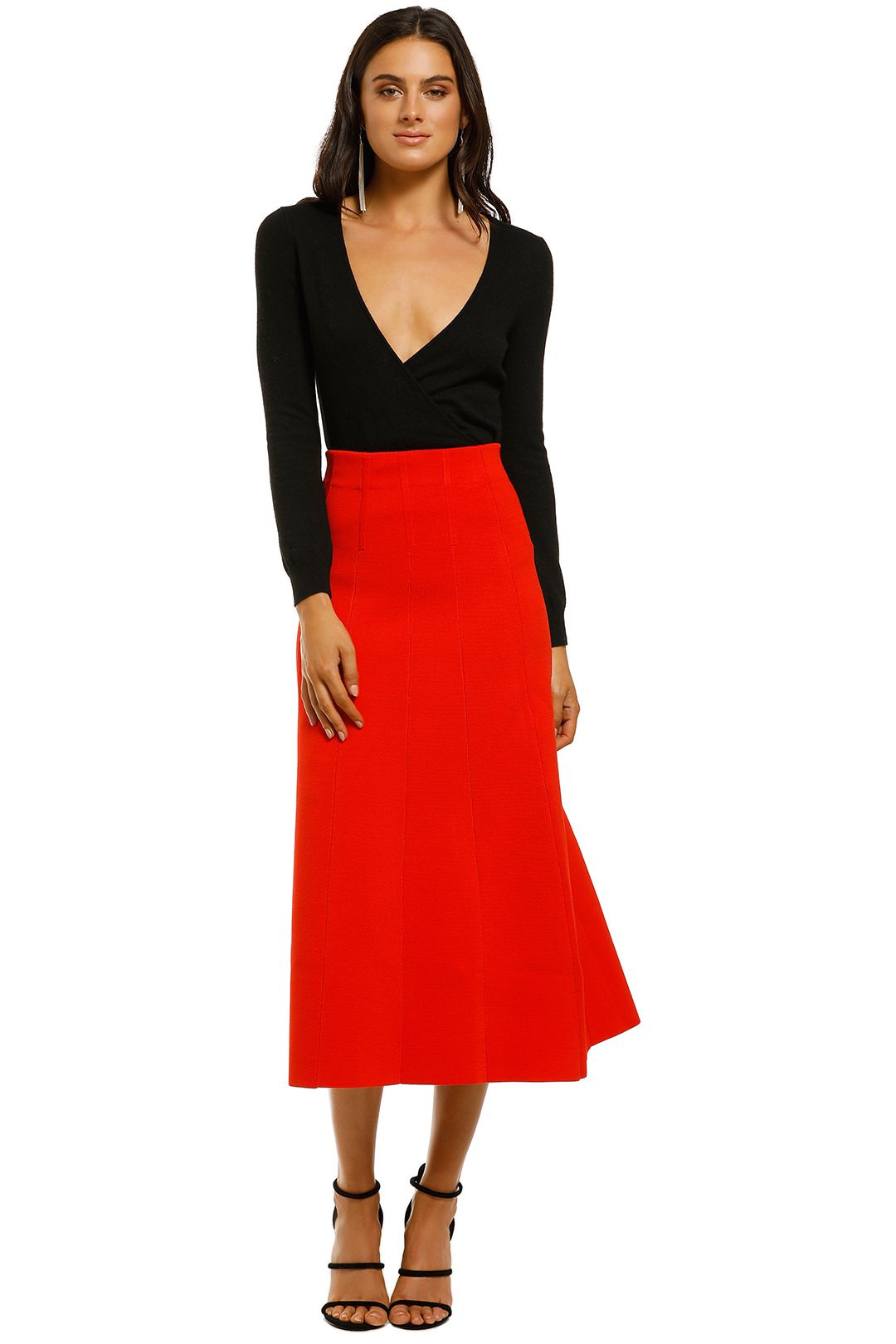 Image of Ginger and Smart - Valour Knit Skirt - Geranium