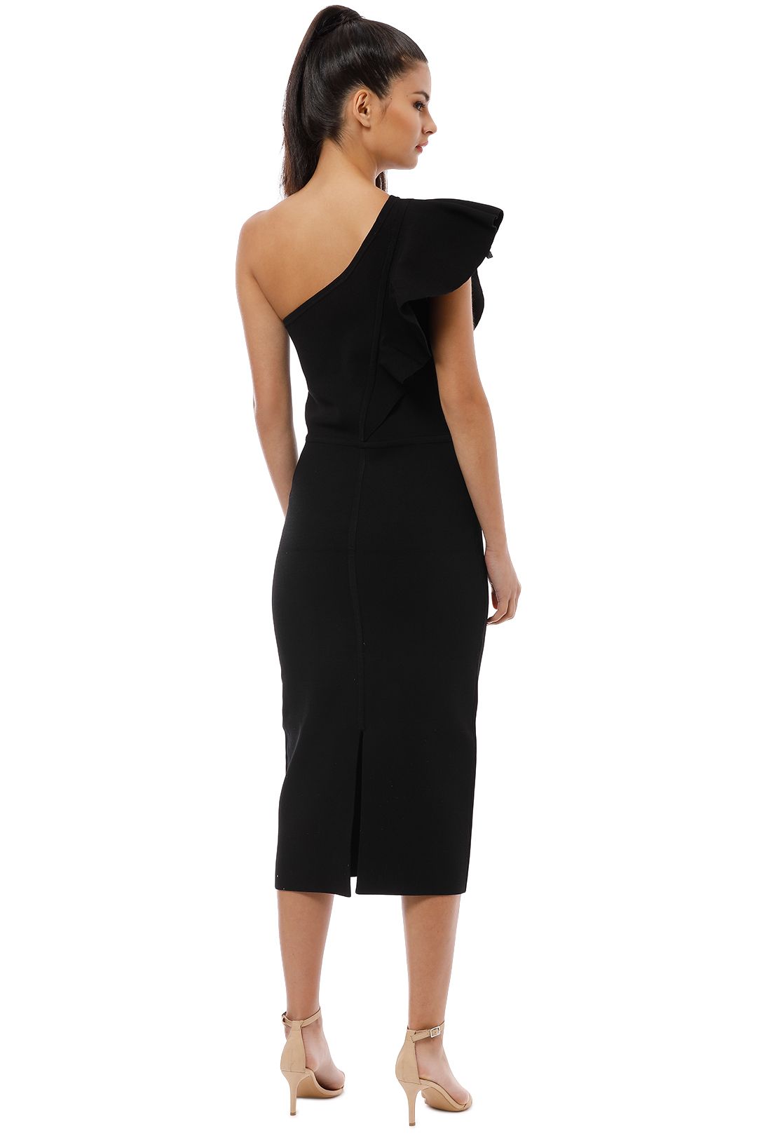 Anchor One Shoulder Dress by Ginger 