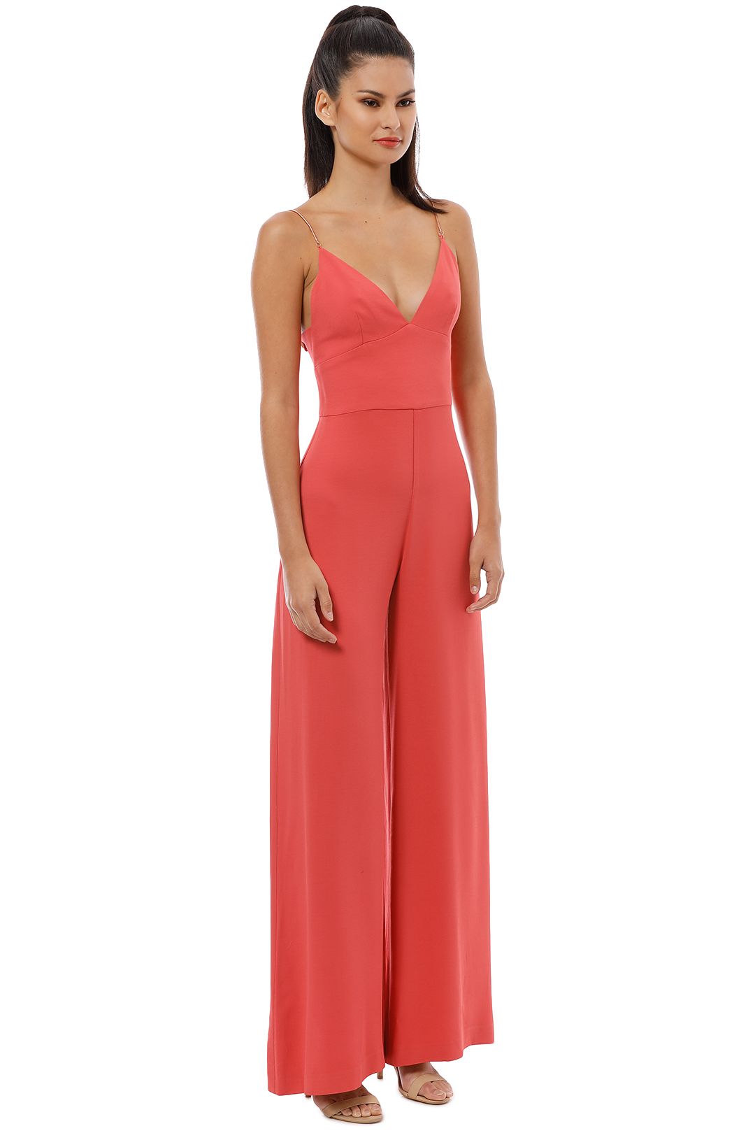 Ginger and Smart - Drift Jumpsuit - Coral - Side