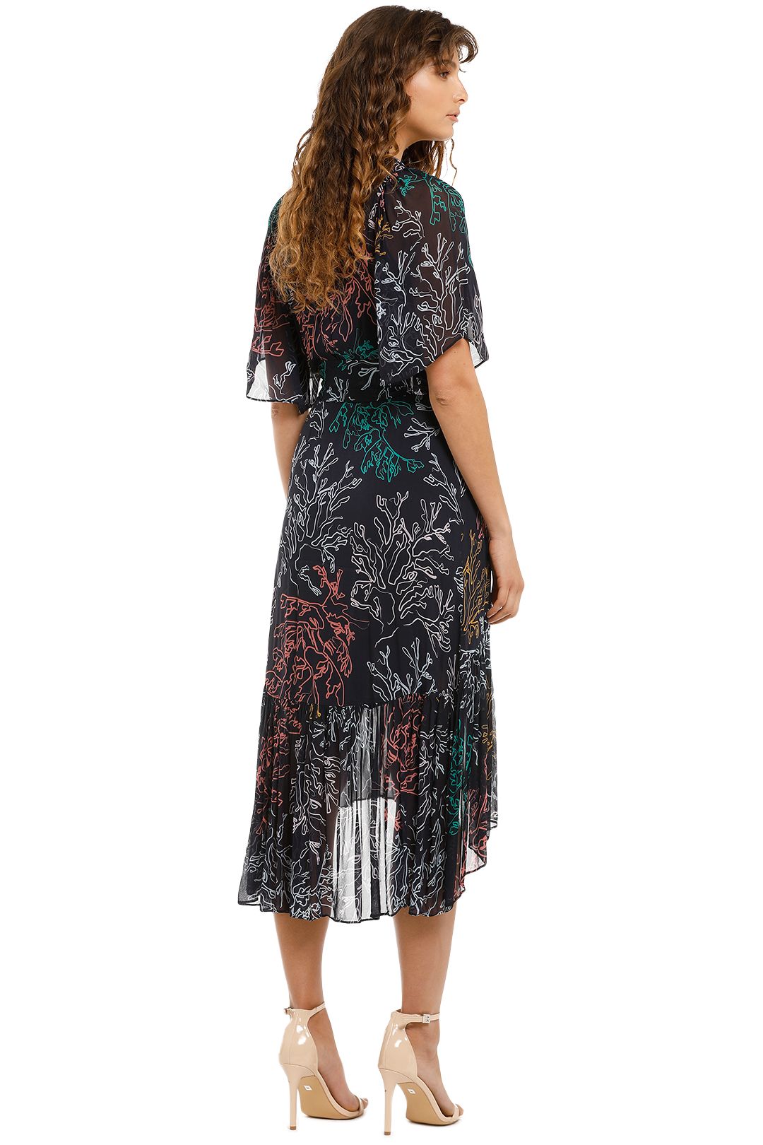 ginger and smart illustrate wrap dress