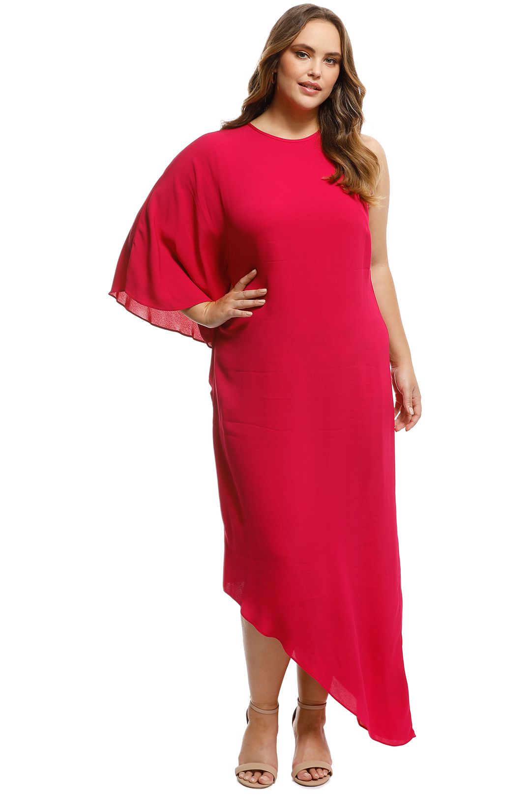 Ginger and Smart - Stasis Maxi Dress - Pink - Front