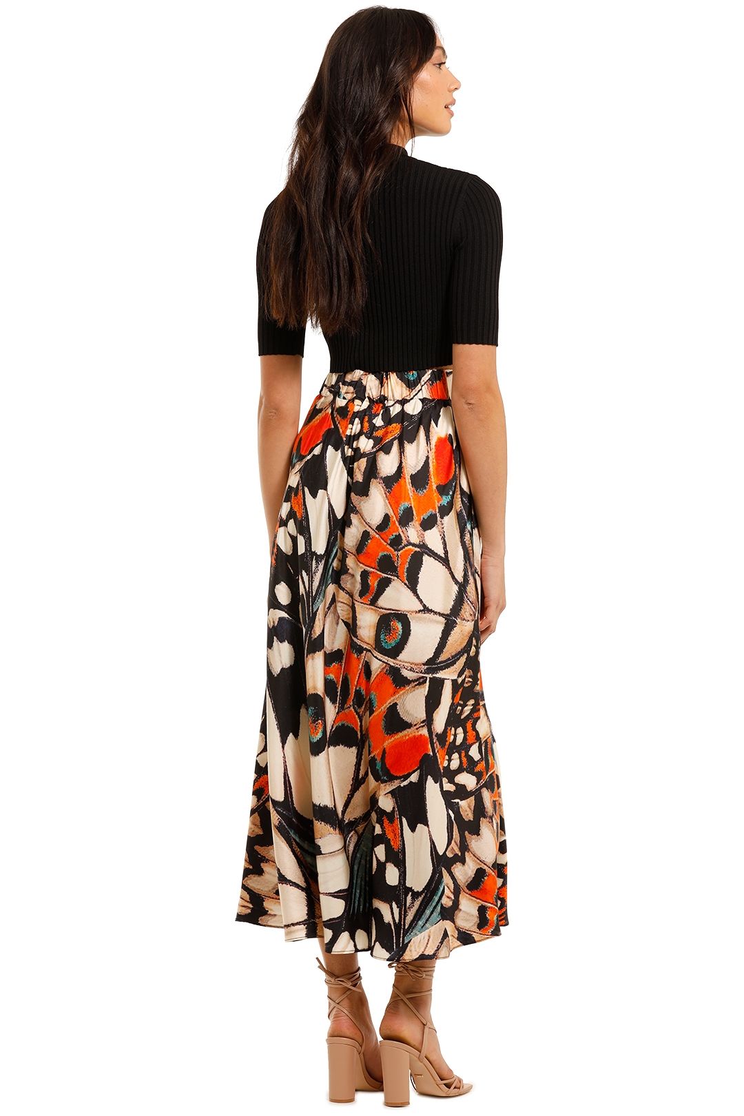 Ginger and Smart All The Love Skirt Abstract Print