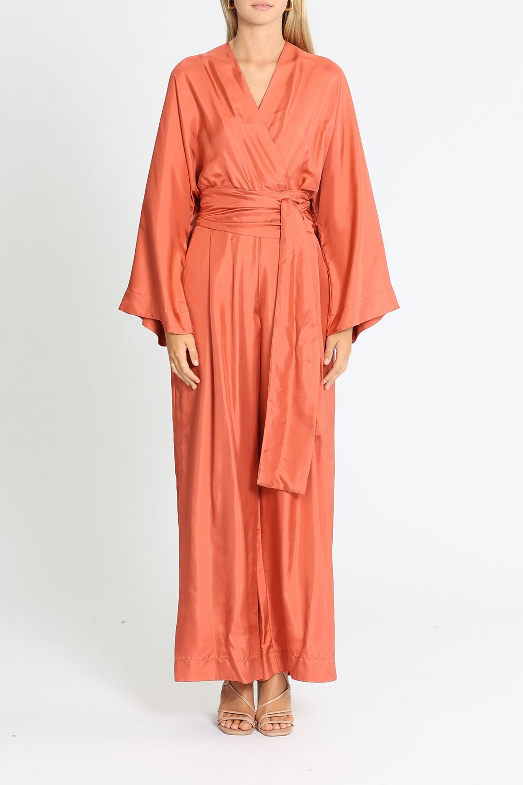 Ginger and Smart Blush jumpsuit Sunset Wrap