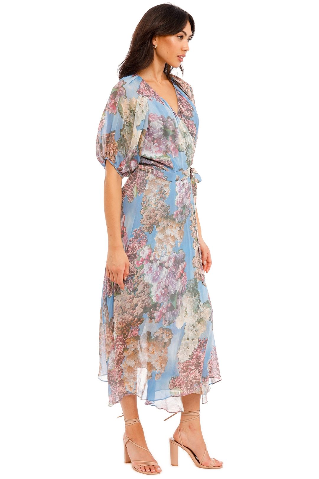 Ginger and Smart New Romantic Wrap Dress print