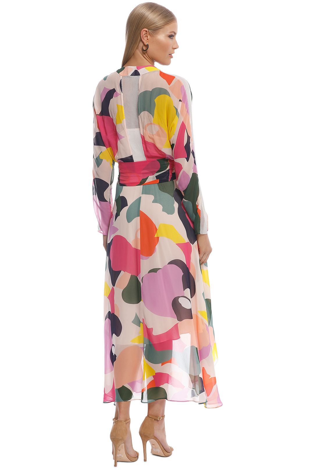 Chroma Wrap Dress - Multi by Ginger and Smart for Hire | GlamCorner