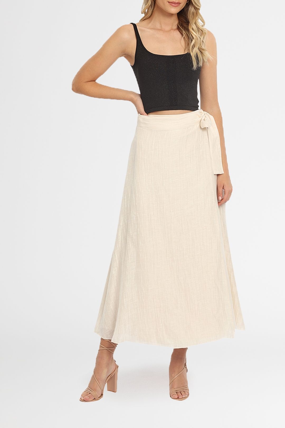 Ginia Amara Wrap Skirt