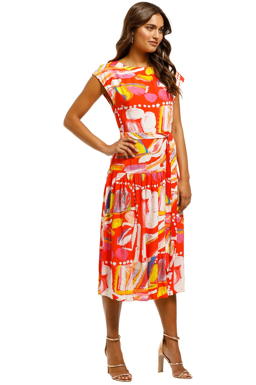 Yimirri Dress in Print by Gorman for 