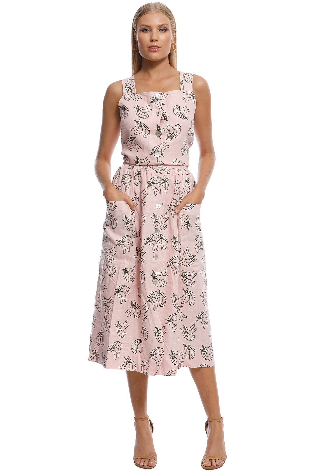 Gorman - Ladyfingers Skirt - Pink - Front