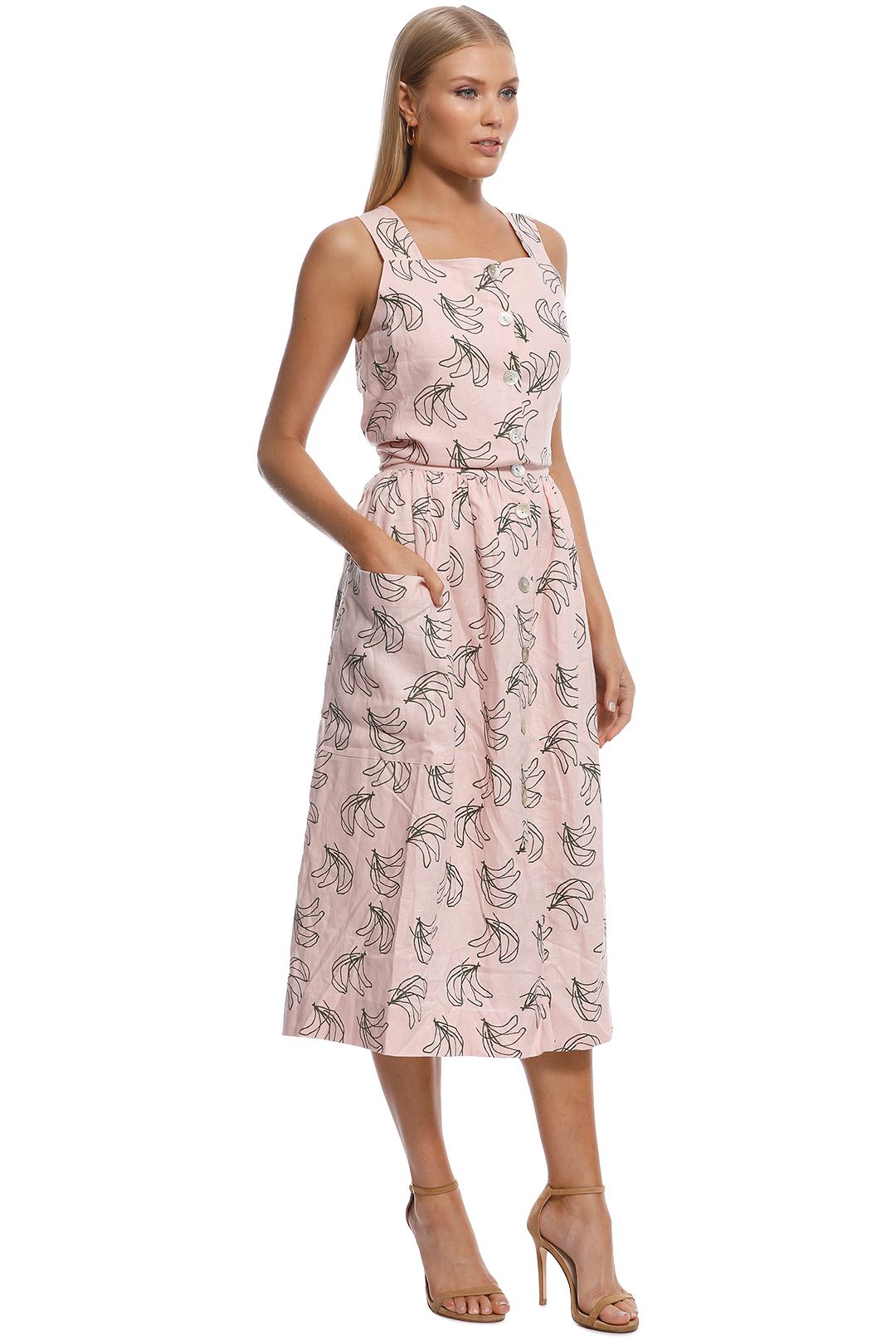 Gorman - Ladyfingers Skirt - Pink - Side