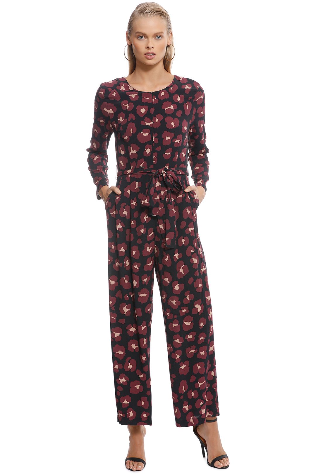 Gorman - Leopard Print Pantsuit - Print - Front